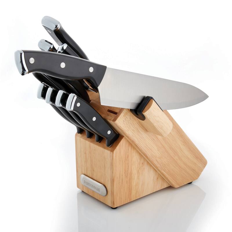 Farberware EdgeKeeper 14 Piece Cutlery and Cutting Mat Set with Block - N/A