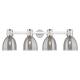 Option Satin Nickel, Light Smoke