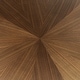 preview thumbnail 24 of 25, Furniture of America Mariey Mid-Century Modern 5-Piece Wood Round Dining Table Set with Round Barrel Back Arm Chairs