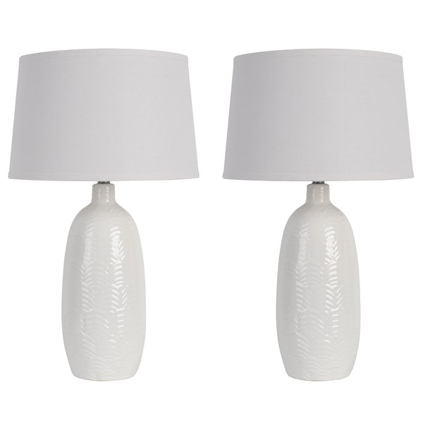 Sabrina Scale Ceramic Table Lamp - Set of 2. Opens flyout.