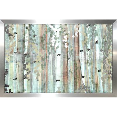 "Spring Birch Meadow" by Susan Jill Print on Acrylic