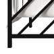 preview thumbnail 4 of 19, CraftPorch Classic Geometric Slat Metal Platform Bed