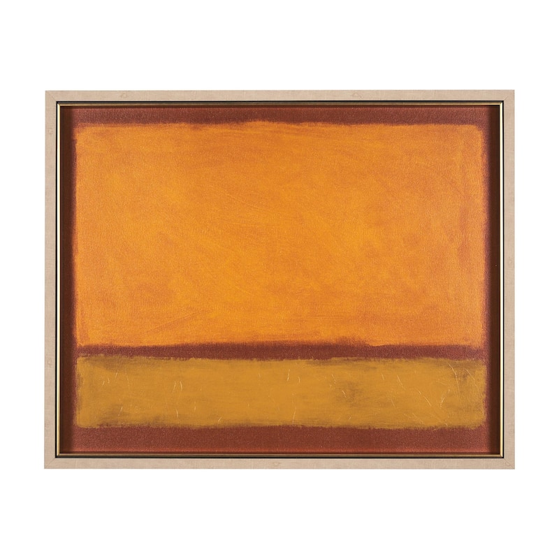 Langarfoss by Maja Gunnarsdottir a Hand Embellished Textured Framed Art Print