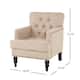 Malone Tufted Back Fabric Club Chair by Christopher Knight Home - 28.00 L x 29.50 W x 33.50 H