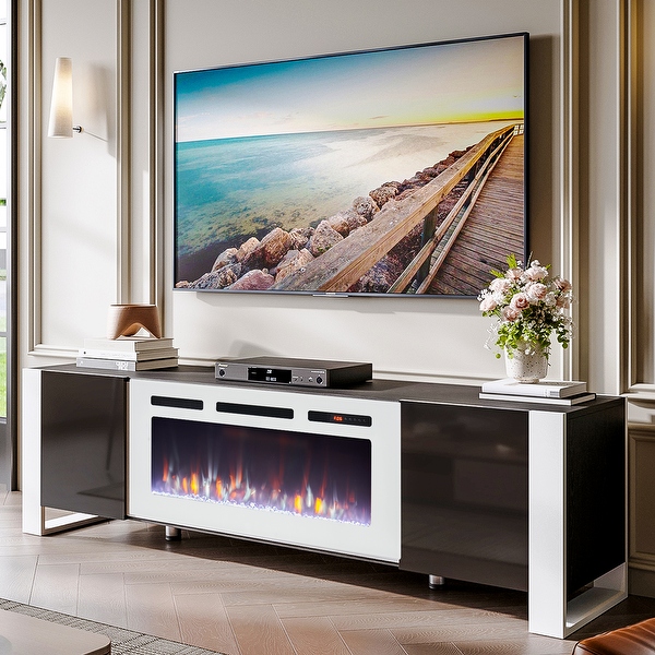 Bed bath and beyond fireplace tv stand 2025