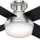 Hunter 52" Dempsey Flush Mount Ceiling Fan w/ LED Light Kit and Handheld Remote