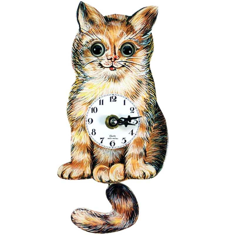 5.75" Engstler Battery-Operated Mini Cuckoo Wall Clock