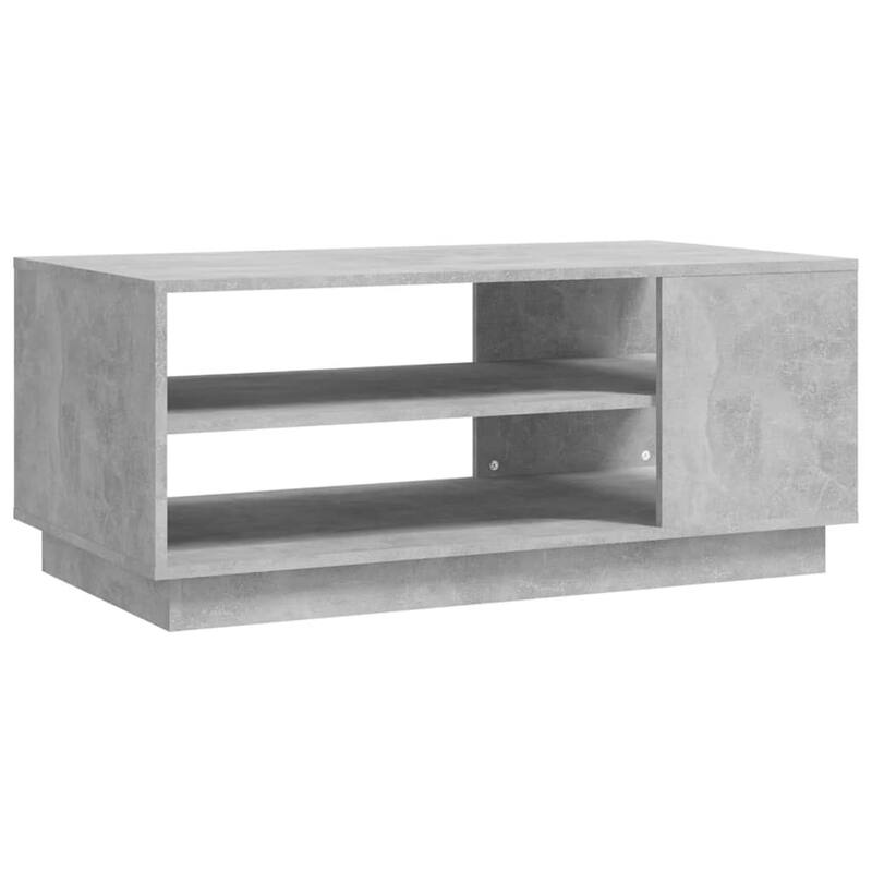 vidaXL Coffee Table Accent End Side Sofa Table for Living Room Engineered Wood - 40.2" x 21.7" x 16.9"