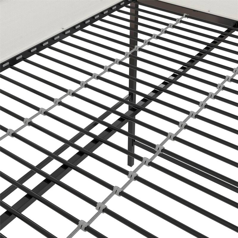 Full Loft Bed with Desk and Shelves for Kids and Teens, Space-Saving Design with Study Area and Storage