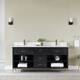 Option Black Oak + Brushed Gold Hardware