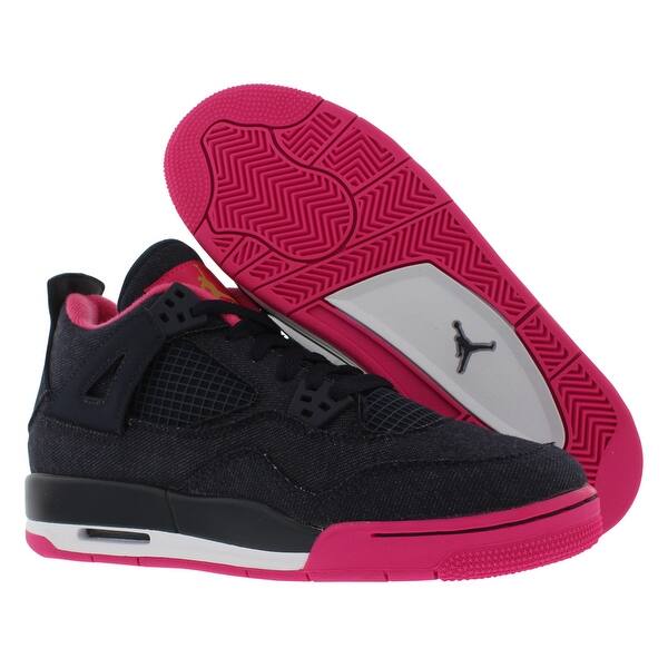 Shop Jordan Retro 4 Basketball Gradeschool Kid S Shoes Overstock