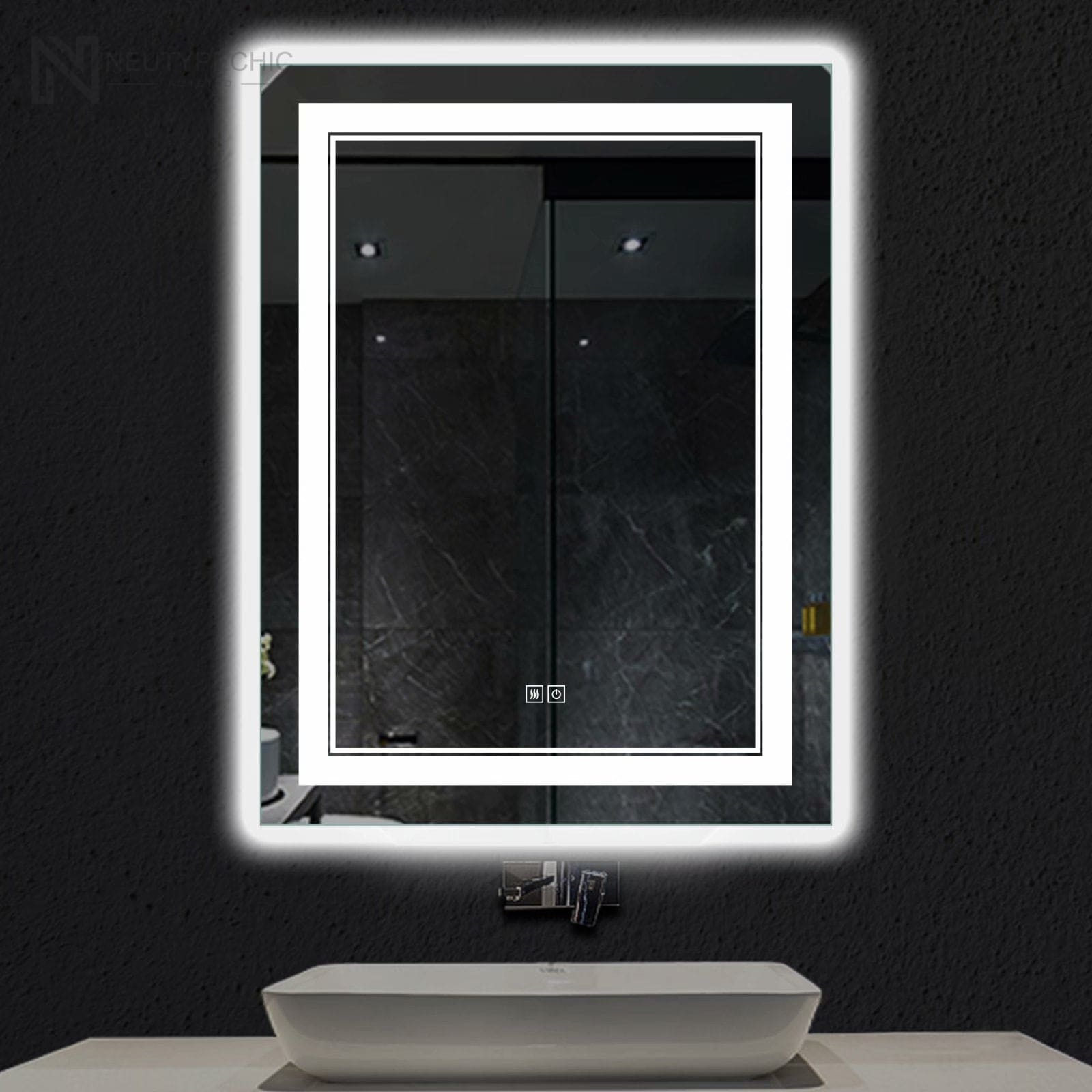 Smart LED Anti fog Bathroom Vanity Mirror On Sale Bed Bath