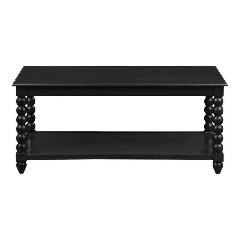 Elise Coffee Table in Black Finish