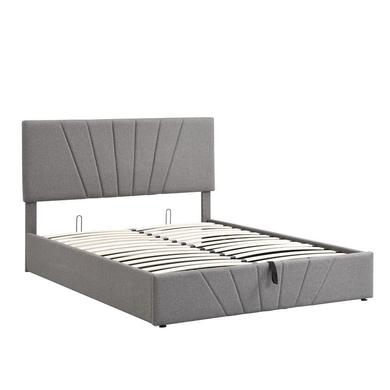 Queen/Full Size Storage Platform Bed
