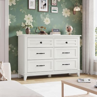 47" Wide Drawer Dresser, with Storage Freestanding