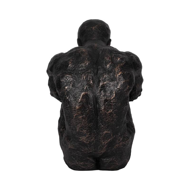 Sagebrook Home Bronze Elegance in Stillness Sculpture Collection