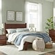 Grain Wood Furniture Shaker Solid Wood Panel Platform Bed - Bed Bath ...