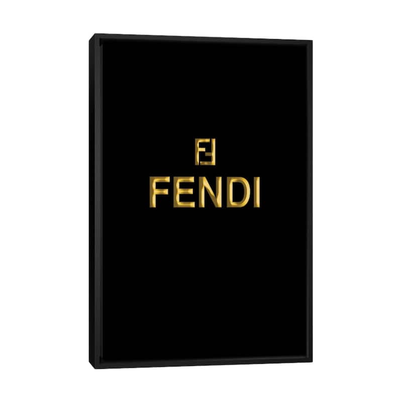 iCanvas "El Fendi" by Paul Rommer Framed Canvas Print - Black - 40x26