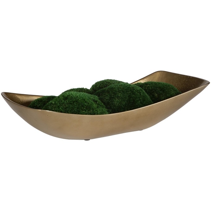 Uttermost 60206 Venice 5" Tall Aluminum Faux Flora Planter