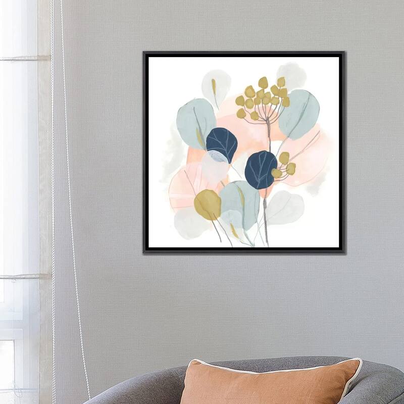 iCanvas "Floral Mazurka IV" by June Erica Vess Framed