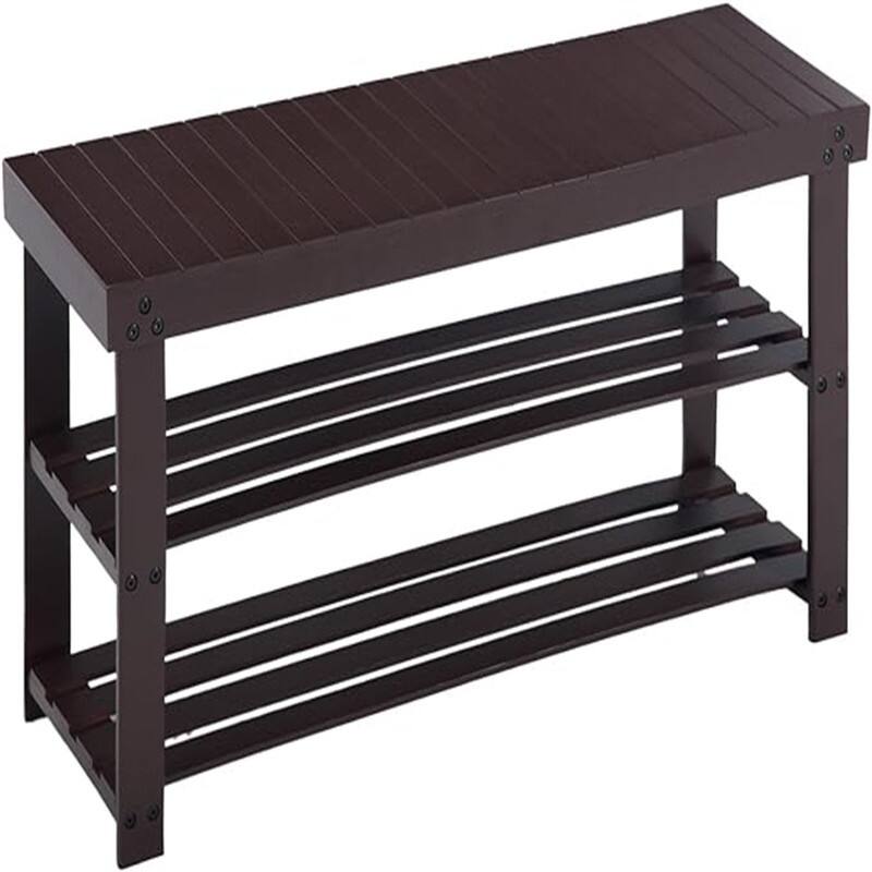 Shoe Rack for Entryway - 35.4"D x 11"W x 17.7"H