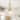 15" Modern Antique Brass Adjustable Semi-Flush Mount Light with Glass Shade for Kitchen Island