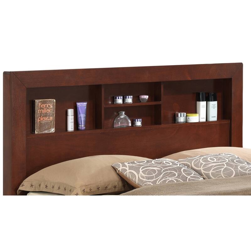 Full Size Transitional Storage Bed with Built-in Organization and DIY Assembly
