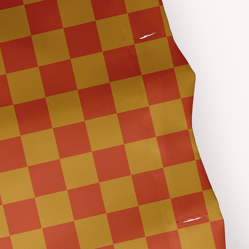 Halloween Spooky Checks Shower Curtain