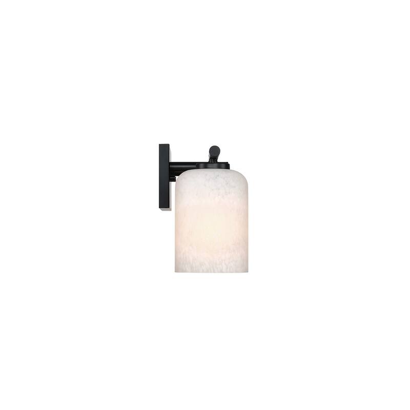 Bluestone Ridge 24 in. 3-Light Matte Black Vanity Wall Light for Bathrooms - 5