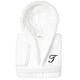 preview thumbnail 82 of 103, Sweet Kids 100% Polyester SUPER PLUSH Double Brushed Hooded Bathrobe with Black Script Monogram T - Large