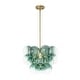 preview thumbnail 47 of 63, Glam Single-light Dining Room Glass Globe Bubble Chandelier - 17.7 in