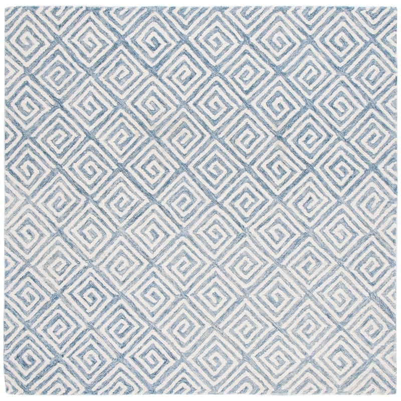 SAFAVIEH Handmade Metro Wencke Geometric Wool Rug