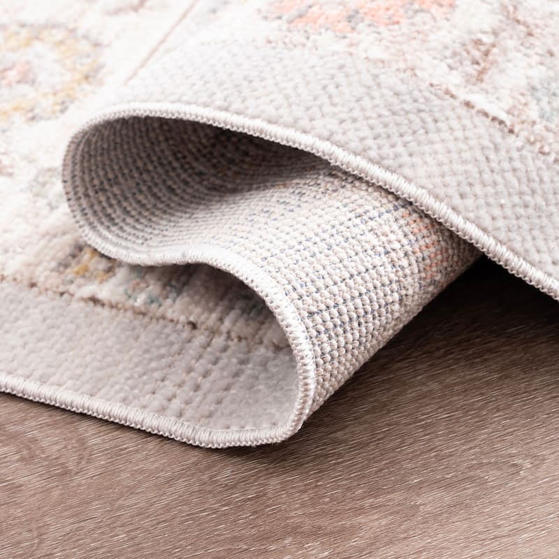 Crosswood Ellen Traditional Floral Indoor Polyester Area Rug