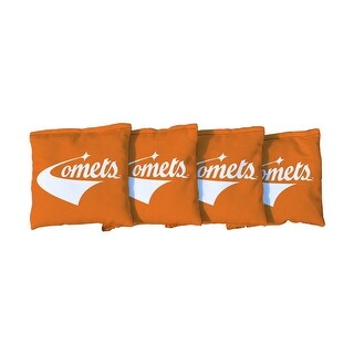 Texas Dallas Comets Orange Cornhole Bags