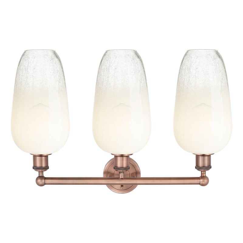 Innovations Lighting Endless Possibilities Edison - Brookhaven Flute - 3 Light 25" Bath Vanity Light