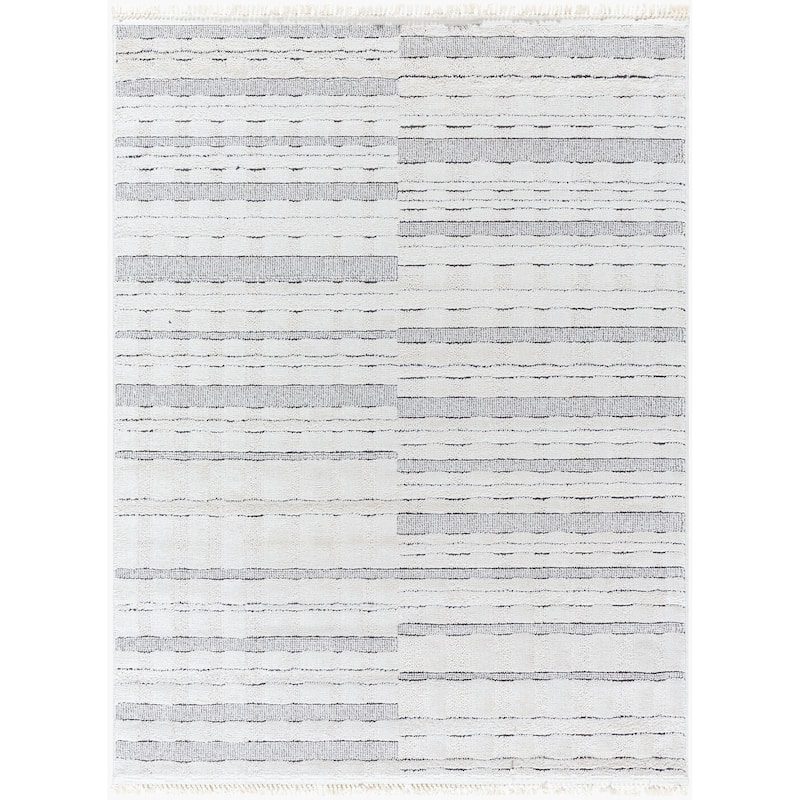 Livabliss Berlin Modern & Contemporary Stripe Area Rug