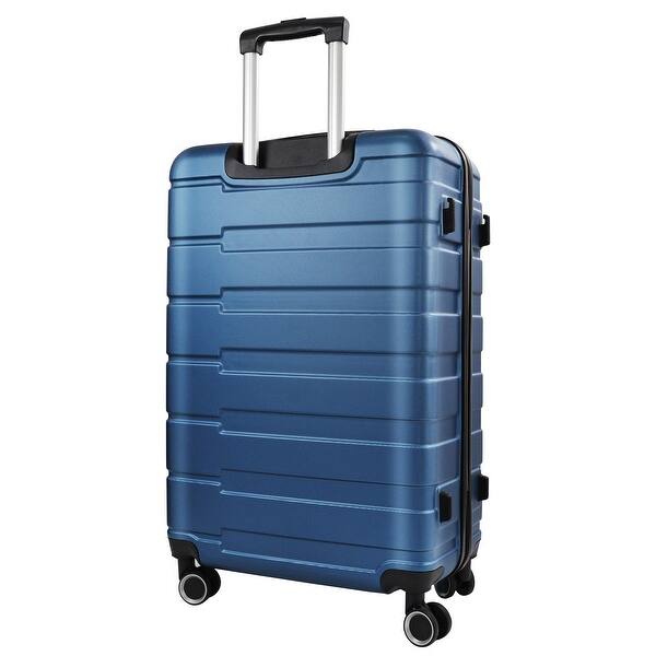 Carry On Luggage 20" Hardside Spinner Suitcase - Airline Approved 22x14x9, TSA Lock, 360° Wheels, Lightweight Hard Shell, Blue