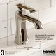 preview thumbnail 7 of 29, Karran Woodburn Single Hole Single Handle Bathroom Faucet with Matching Pop-Up Drain