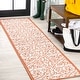 preview thumbnail 37 of 161, JONATHAN Y Ourika Vintage Filigree Textured Weave Indoor/Outdoor Area Rug