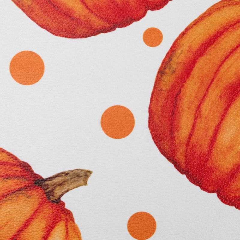 Pumpkins Fall Harvest Kitchen Comfort Anti-Fatigue Floor Mat - 17.75" x 29.5"