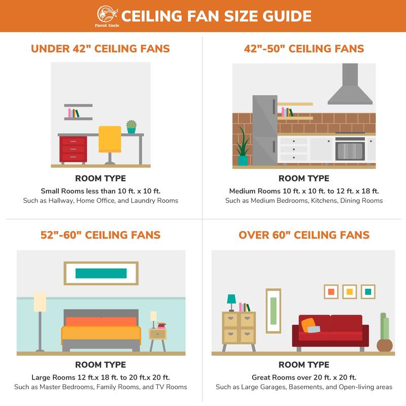 36" Modern Retractable 3-Blade Chrome Crystal Ceiling Fan with Remote - 36 Inches
