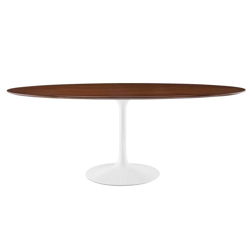 78" Oval Wood Dining Table