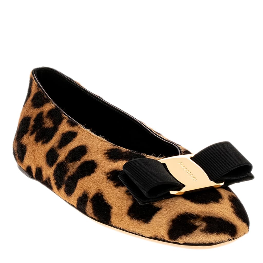 Ferragamo Vera Bow Ballet Flats