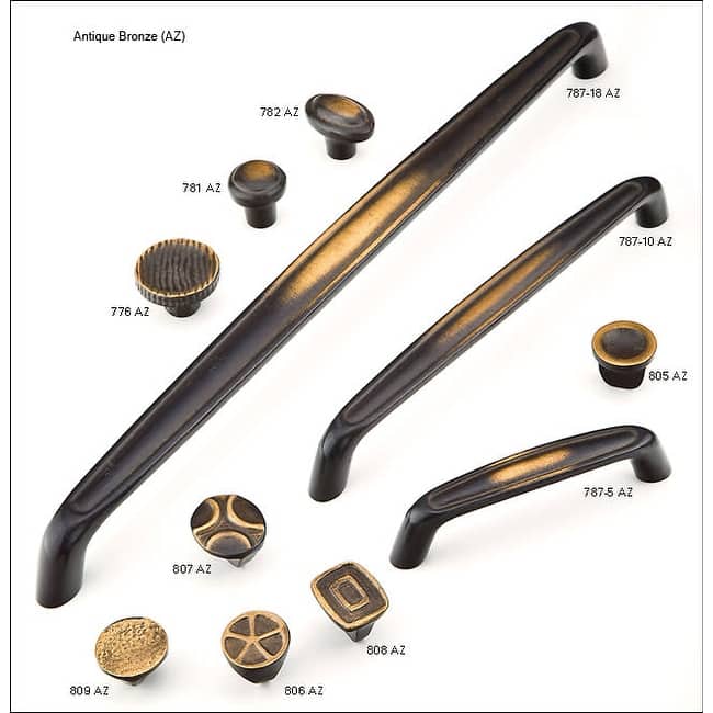 Schaub and Company Mountain 1-7/8" Rustic Oval Egg Solid Bronze