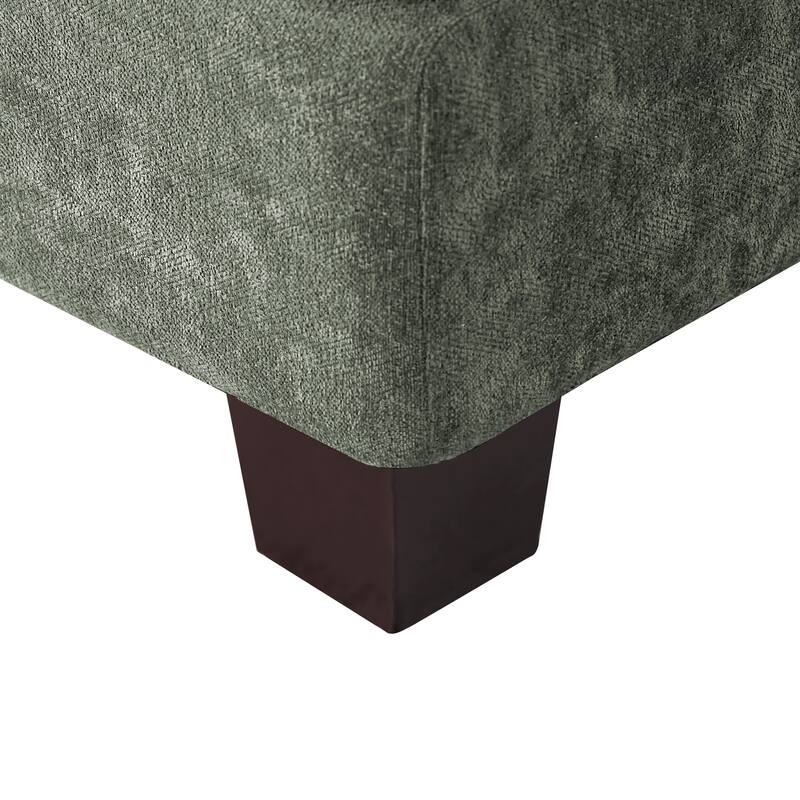 LUE BONA 87-in Modern 3-Seater Upholstered Sofa Couch Chenille Design for Living Room