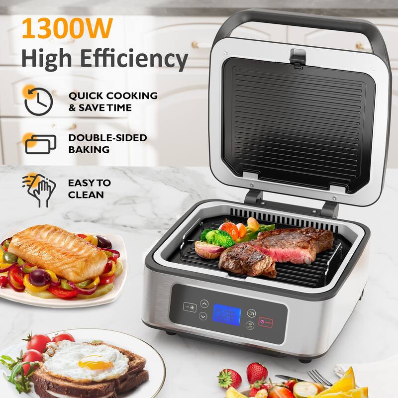 1300W Smokeless Indoor Grill