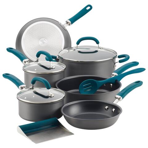 Rachael Ray Hard Anodized Aluminum 11-piece Cookware Set
