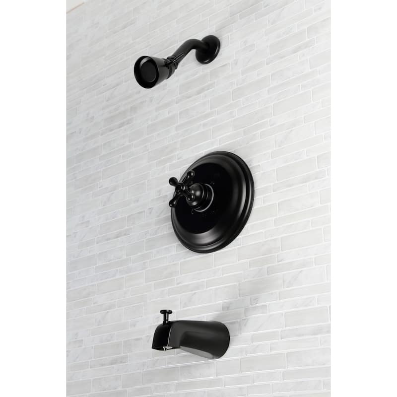 Restoration Tub and Shower Faucet