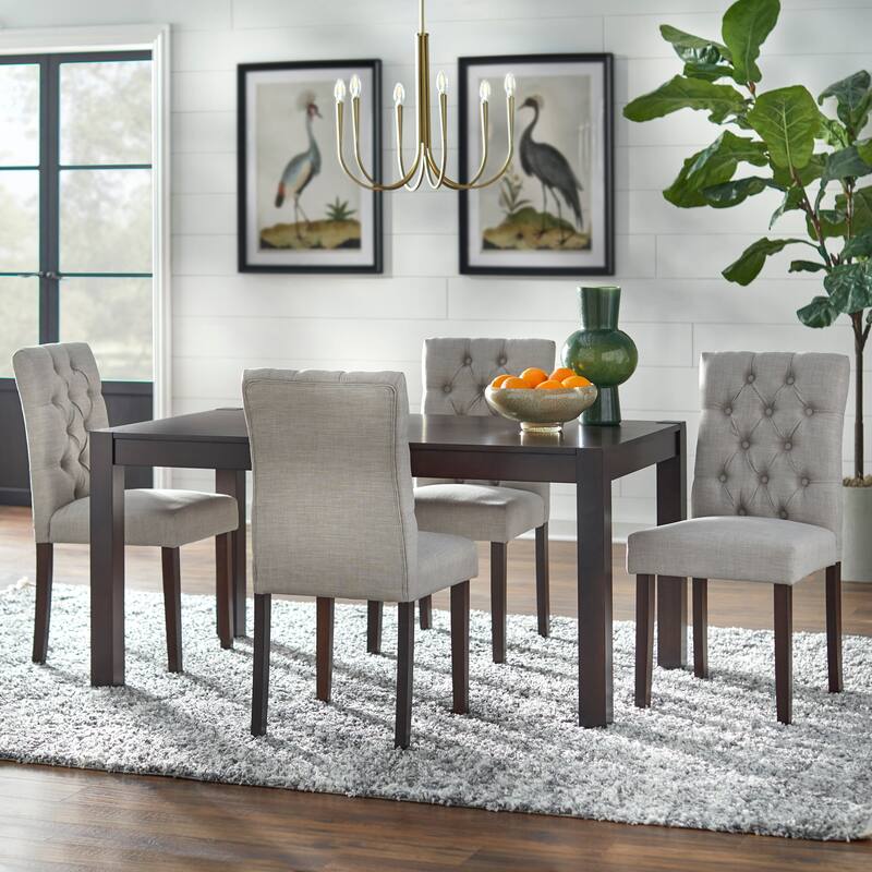 Simple Living Annie Tufted Chair (Set of 2)