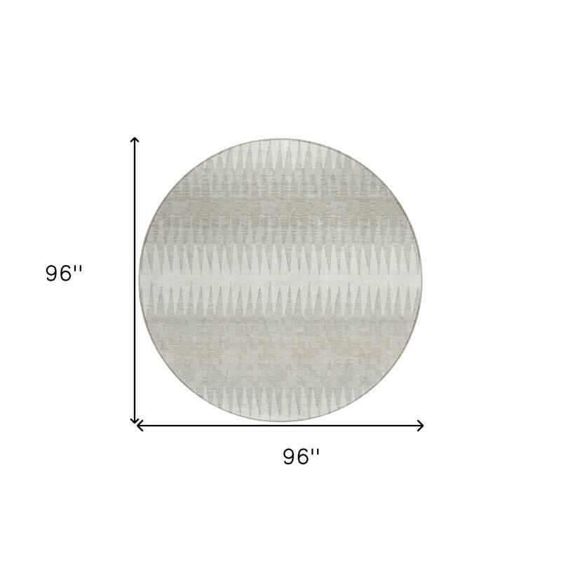HomeRoots Striped Transitional Rectangle Outdoor Rug